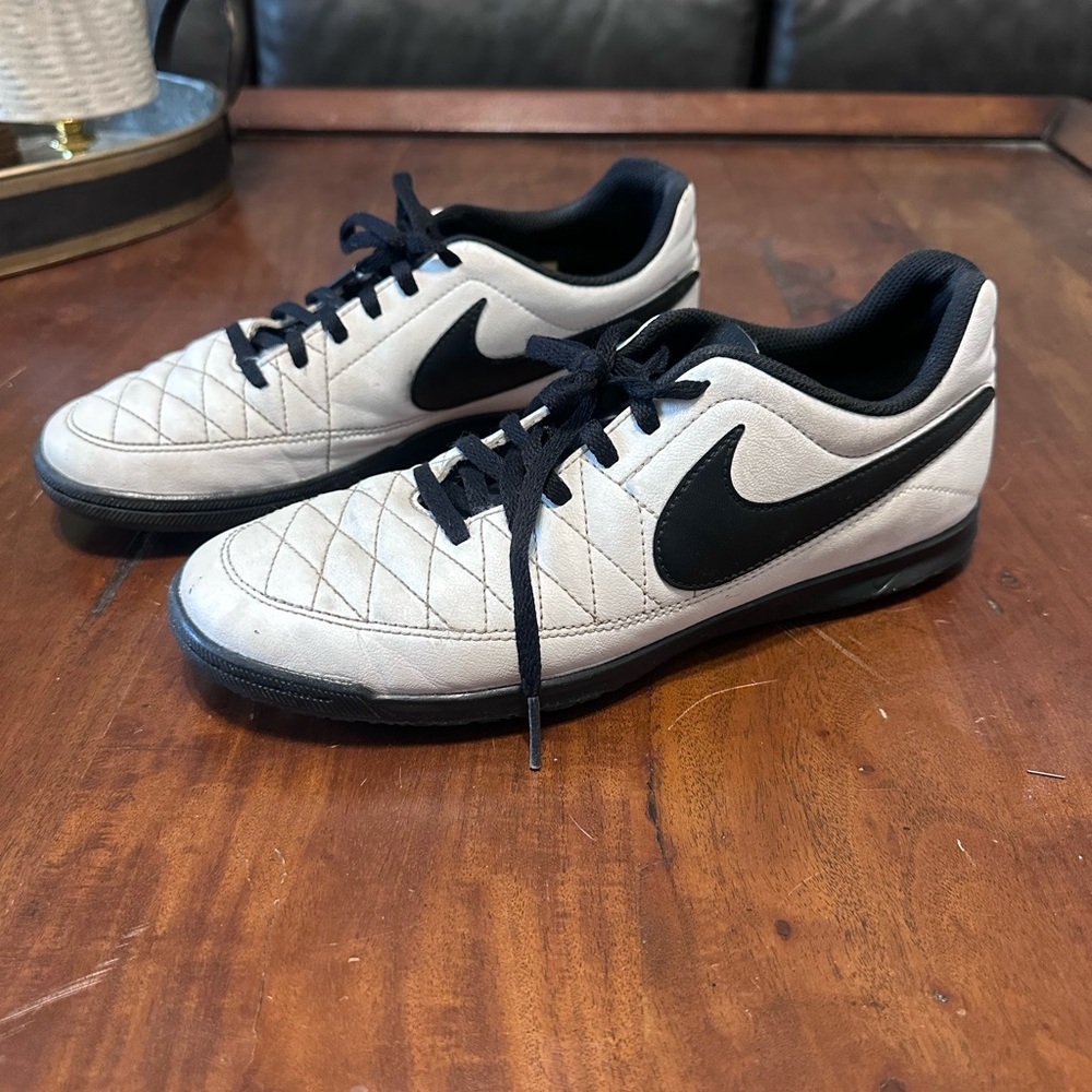 Nike Black and Gray Sneakers with Iconic Design